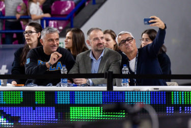 Gościł na meczu w Warszawie. Podpatrywał zawodników czy drużynę?