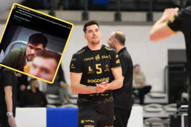 Mikołaj Sawicki sportowo pomóc nie może. Wparcia jednak nie odmówił